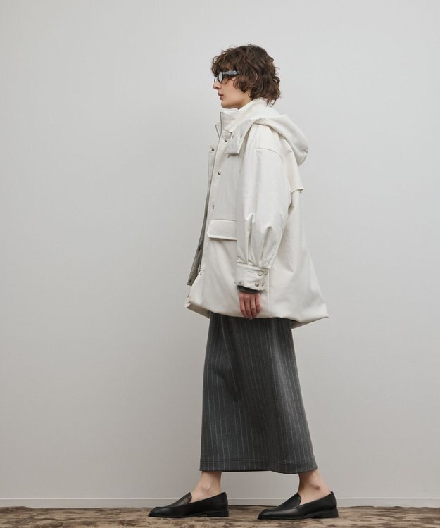 GRACE CONTINENTAL パディングマルチwayコート ホワイト