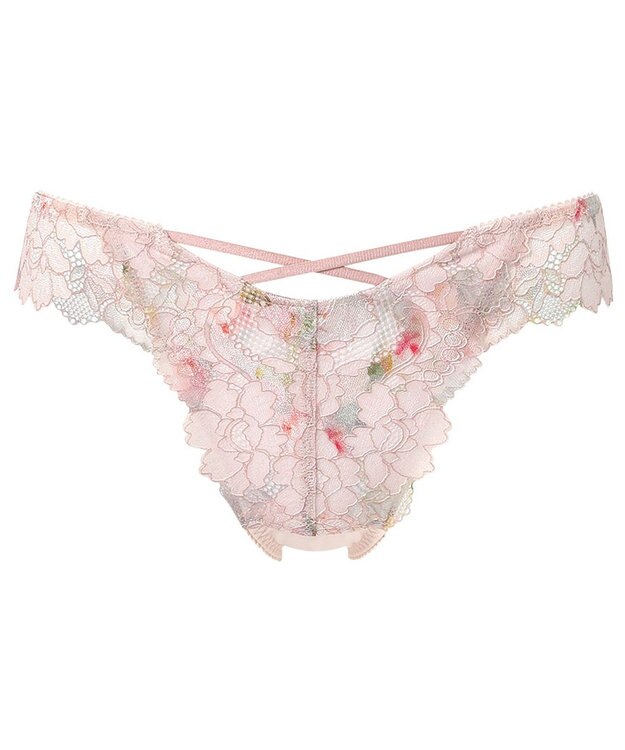 WACOAL Ｔバック ショーツ 【重力ケアブラ】 BXB194とペア はきこみ丈あさめ バックのかぶりが広め ソング レディース PXB494 /ワコール ピンク