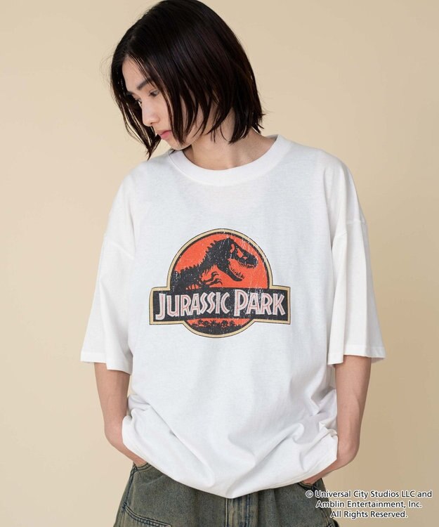WEGO 【ユニセックス着用ITEM/SMLサイズ展開】JURASSIC　PARKグラフィックT（S） 柄1
