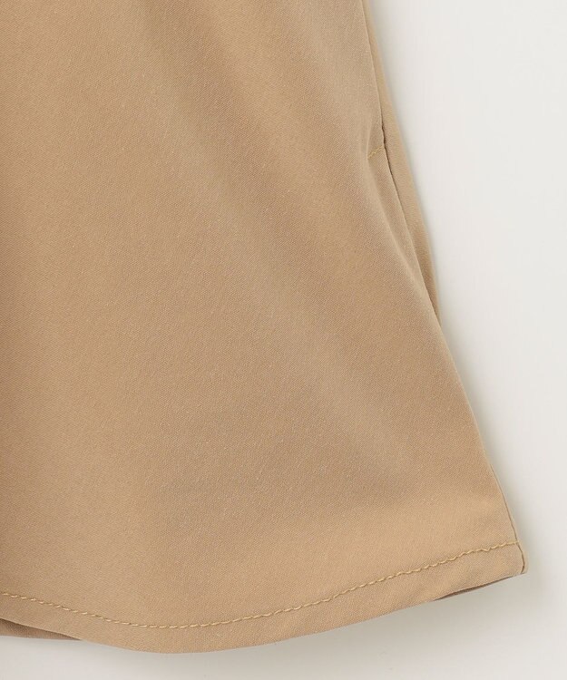 組曲 KIDS 【150-170cm】【撥水】ケープド マウンテンパーカー ベージュ系