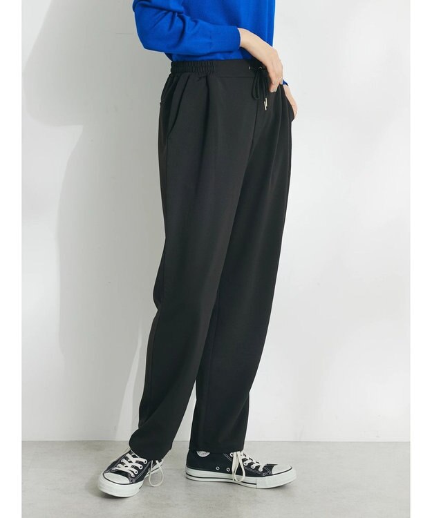 CRAFT STANDARD BOUTIQUE ストレッチカラーイージーパンツ Black