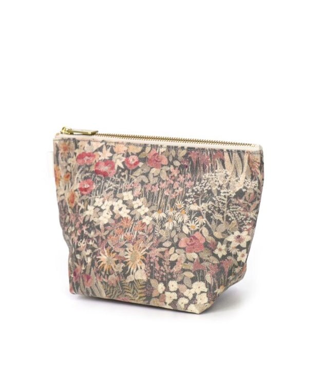 Regalo Felice 【リバティ / 撥水素材】ポーチ大 / REGALO GY(グレー)