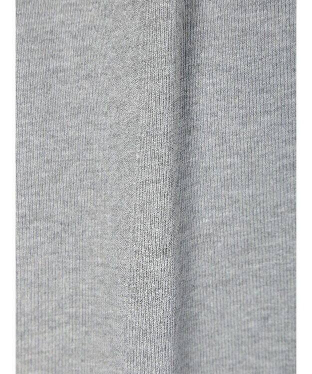 CRAFT STANDARD BOUTIQUE リブロングスカート Light Gray Mixture