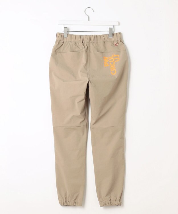 PW CIRCULUS GOLF【UNISEX】【ストレッチ/ドライ】ロゴ ジョガーパンツ ベージュ系