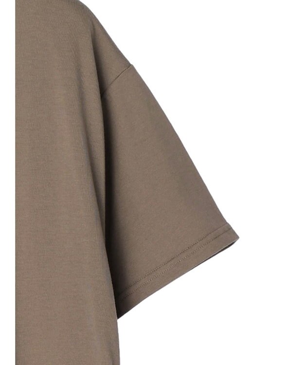 Green Parks 裾切り替えＴＥＥワンピース Black