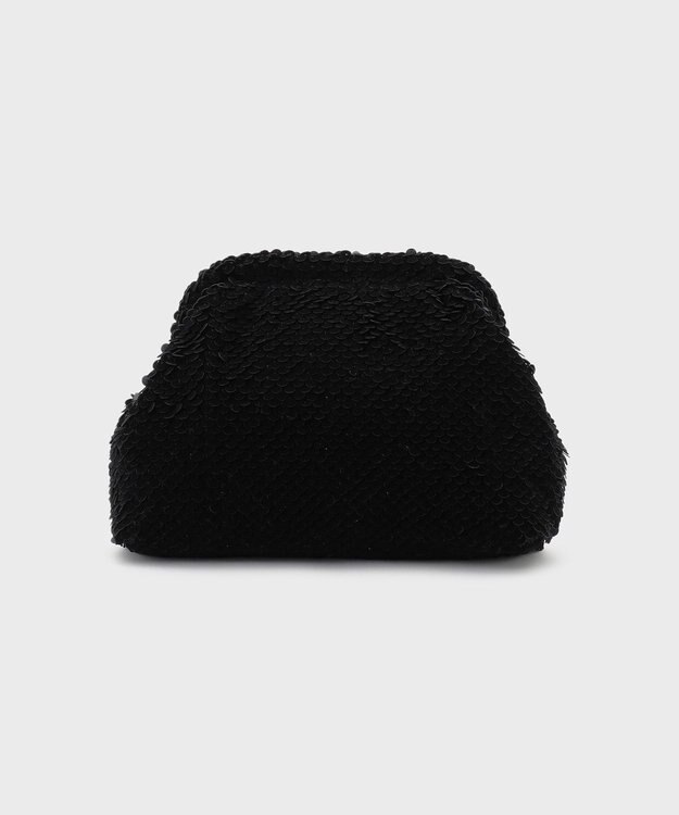 GRACE CONTINENTAL Caterina bertini スパンチェーンバッグM ブラック