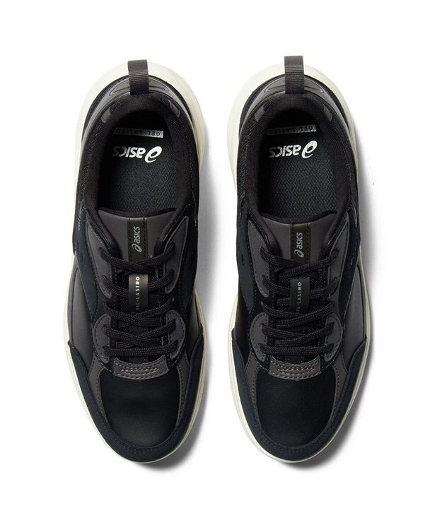 ASICS WALKING ゲルラシーロ レディース 2E相当 ブラック×ブラック