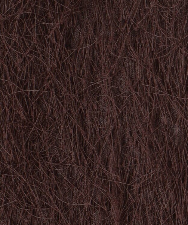 uncrave 【手洗い可】フリンジ ジャガード スカート（uncrave STANDARD） ブラウン