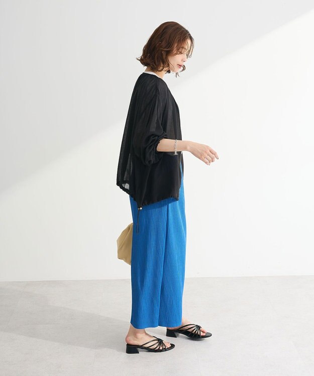 Green Parks イージーケアシアーボイルシャツブルゾン Black