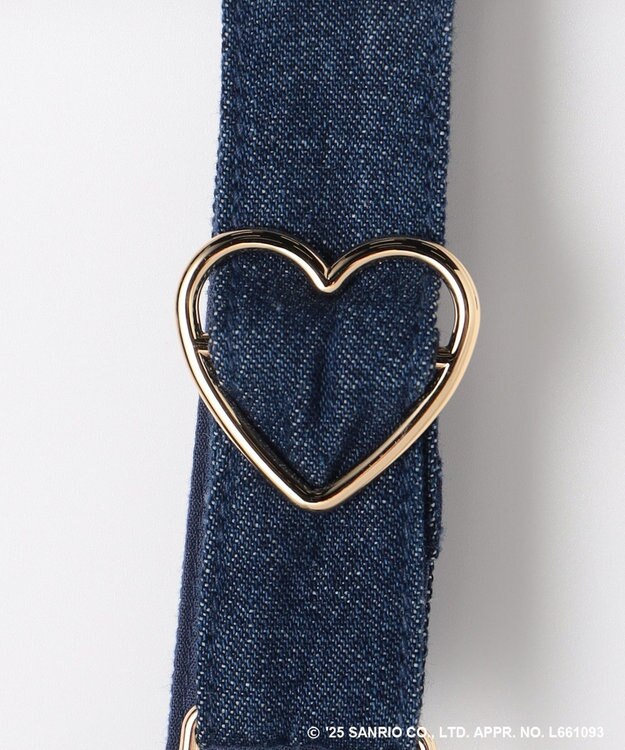 ANY KIDS 【ハローキティ×ANY KIDS】デニムジャンパースカート インディゴ