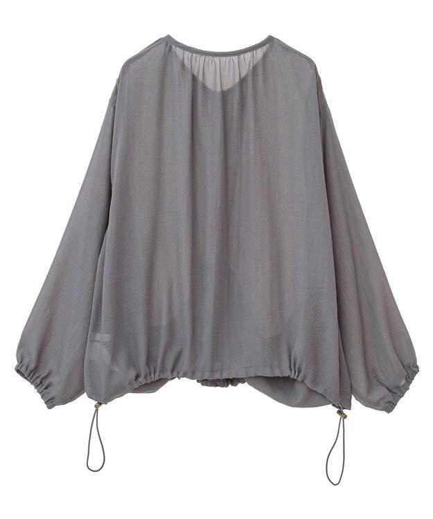 Green Parks イージーケアシアーボイルシャツブルゾン Gray