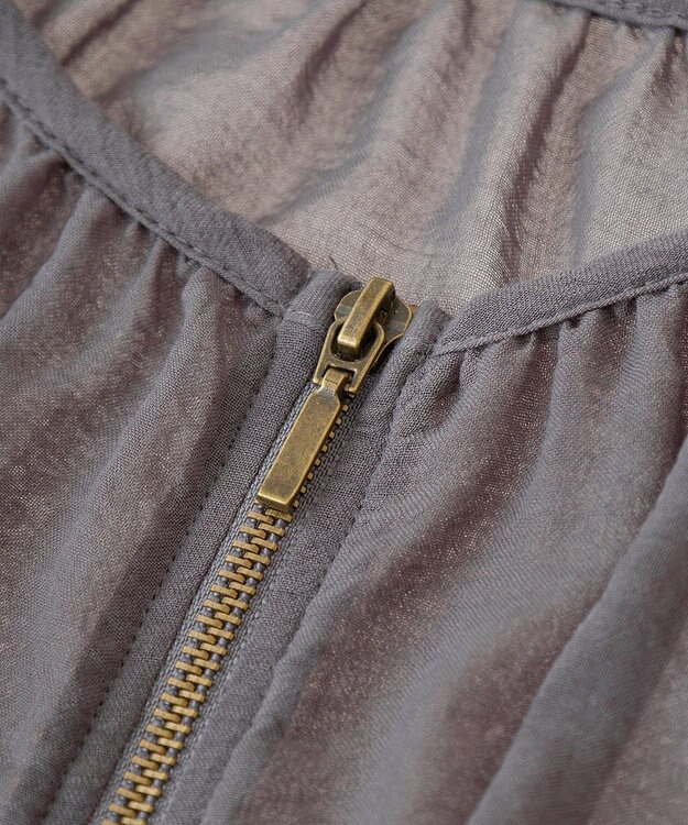 Green Parks イージーケアシアーボイルシャツブルゾン Gray