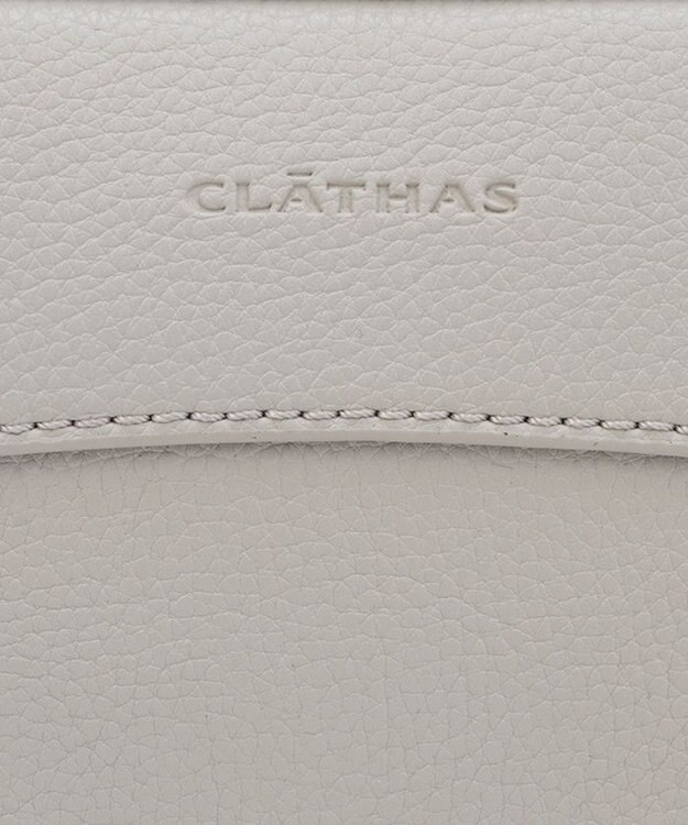 CLATHAS アマンド ショルダーバッグ ライトグレー