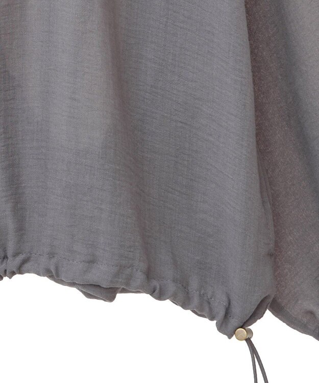 Green Parks イージーケアシアーボイルシャツブルゾン Gray