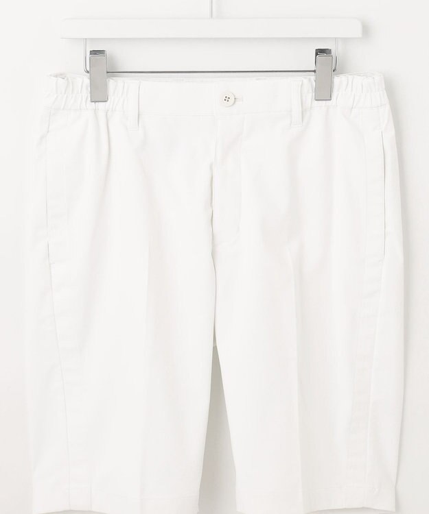 23区GOLF 【MEN】【防透/撥水ストレッチ】スケトラドビー ハーフパンツ ホワイト系