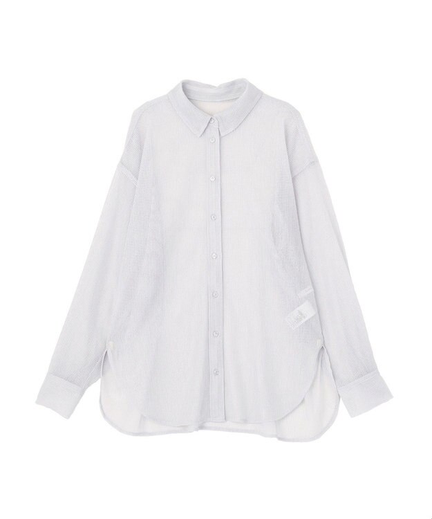 AMERICAN HOLIC メッシュ長袖シャツ Light Gray