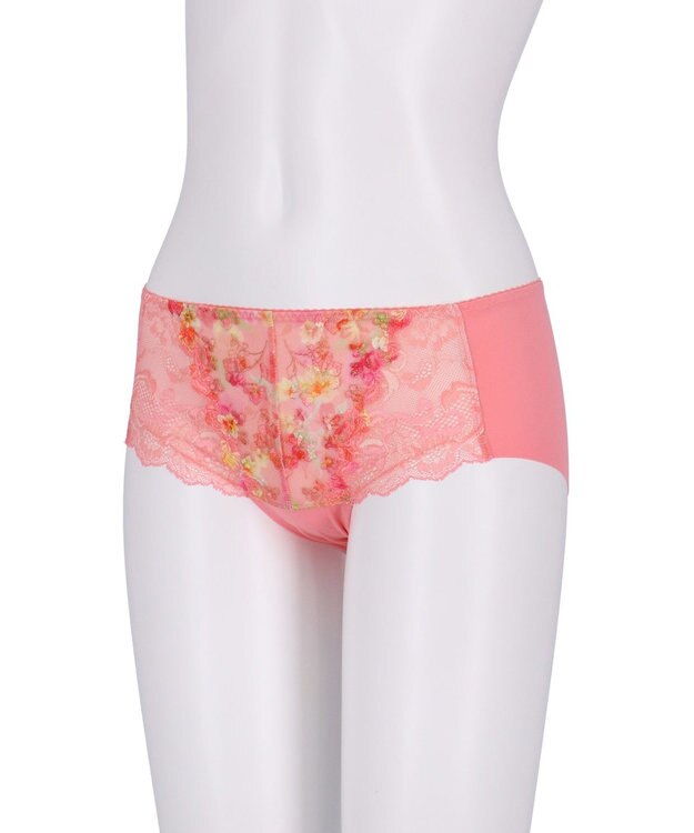 Wing ショーツ Wing Lesiage 【2920シリーズ】 PB2920・PB2921とペア やさしいフィット感 アウターにひびきにくい(バック裾) はきこみ丈あさめ PF2921 ウイング／ワコール オレンジ