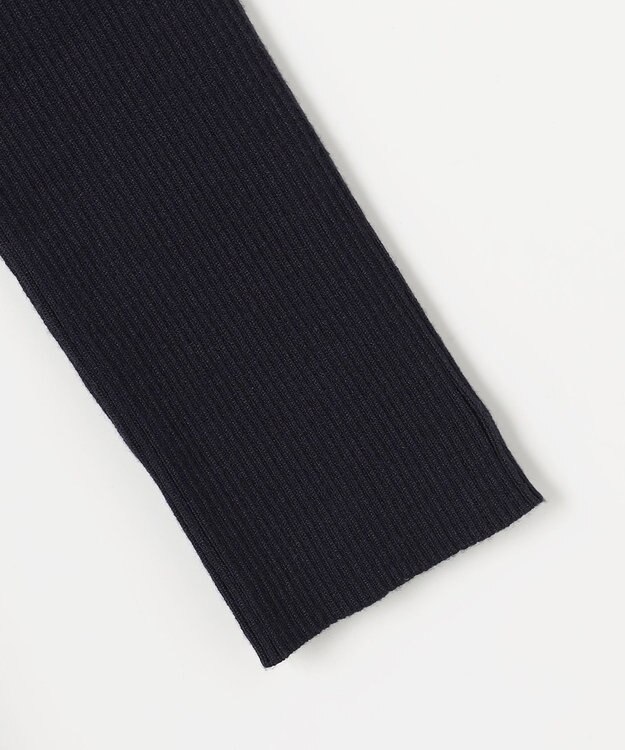 Feroux ティアードスカートドッキング ワンピース ネイビー系