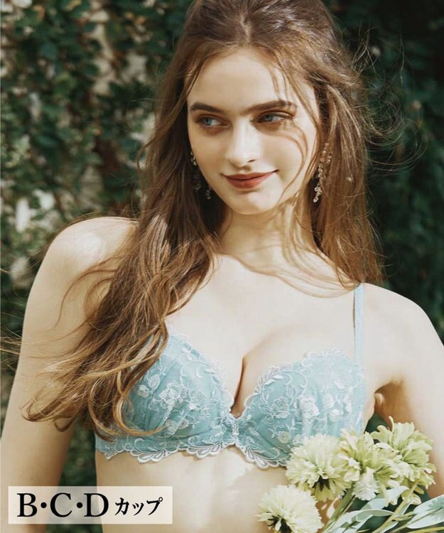 San-ai Resort（三愛水着楽園） 【エレガントコレクション2404】単品ブラBCDカップ 【northerly】 ミント