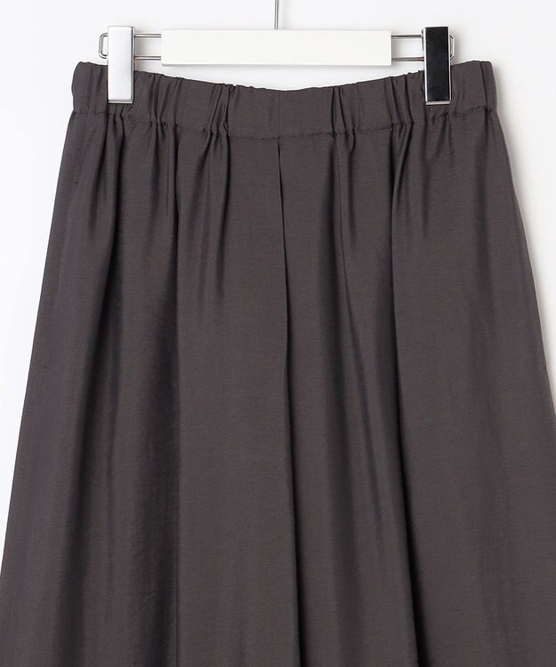 自由区 【セットアップ対応・接触冷感・UVケア・洗える】エアリーツイルキュロット パンツ バーント