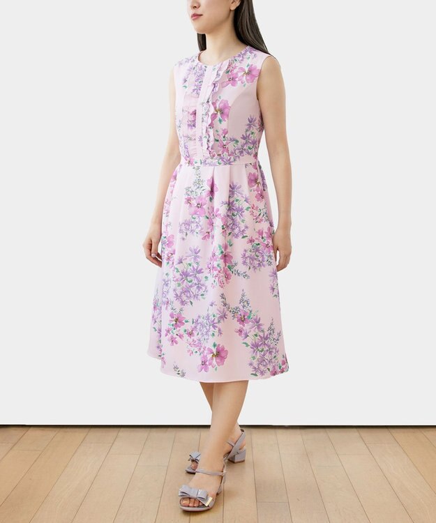 TOCCA 【消臭＆洗える】DREAMING PARIS フリルドレス ピンク系5