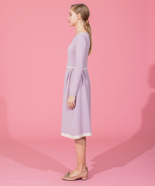 TOCCA 【洗える！】CLOUDY KNIT DRESS ニットドレス ピンク系