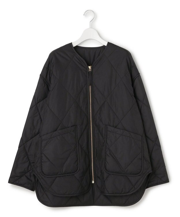 23区 【SLOW/一部店舗限定】中綿 パデットアウター ブラック系