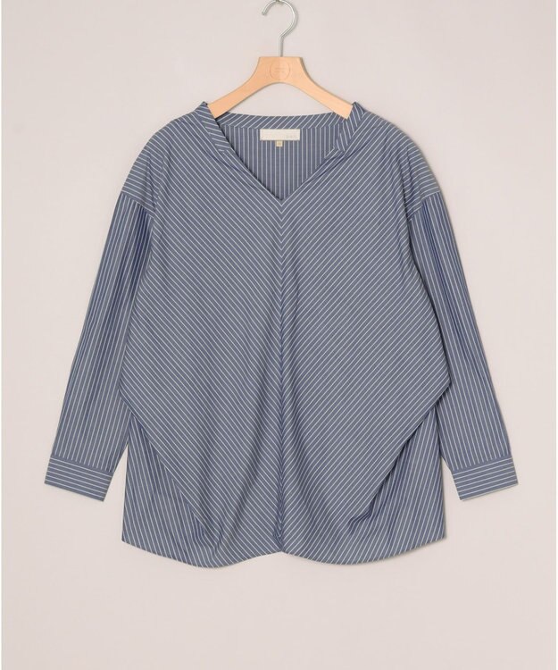 ONWARD Reuse Park 【自由区】ブラウス秋冬 ネイビー