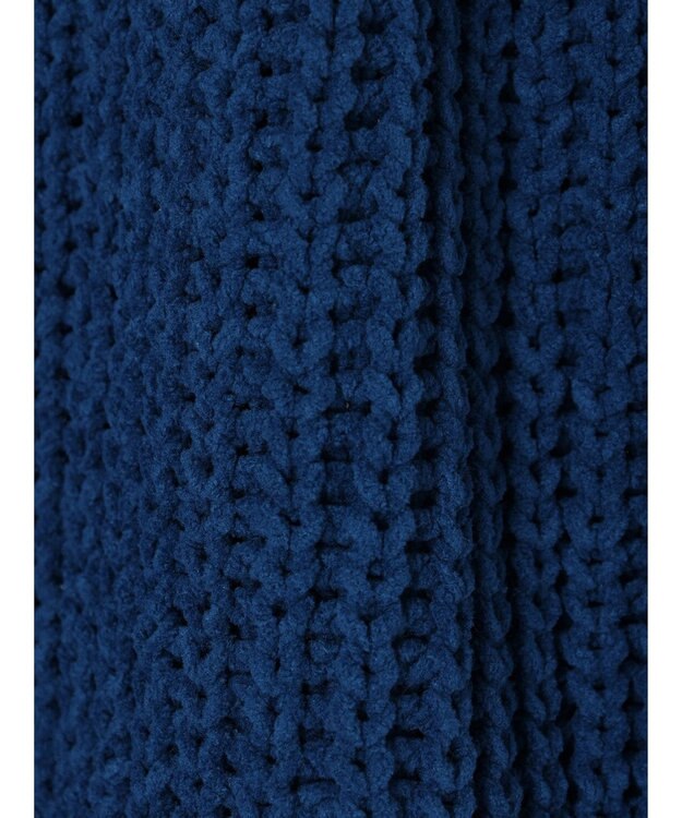 earth music&ecology マットモール片畦チュニック Dark Blue