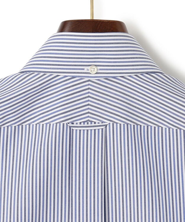 J.PRESS MEN 【WEB・一部店舗限定】オルタネートストライプ 半袖シャツ/B.D ブルー系1