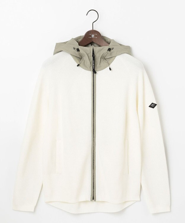 JOSEPH ABBOUD MOUNTAIN 【UNISEX】コーデュラコットン パーカー ホワイト系