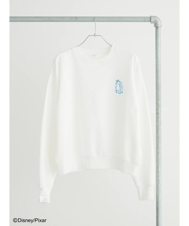 Green Parks モンスターズ・インク／ワンポイント裏毛スウェット Blue