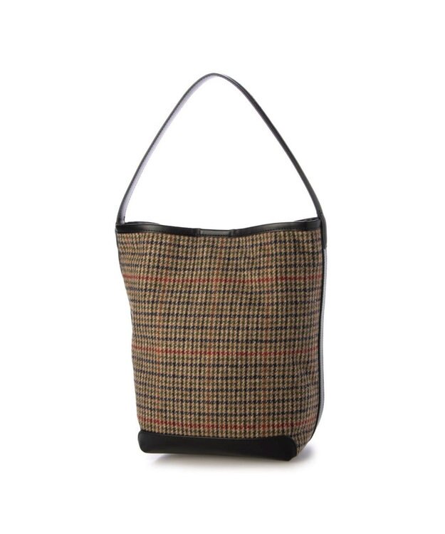 UNBILLION カシュカシュ cachecache / ツイードバケツバッグ カーキ