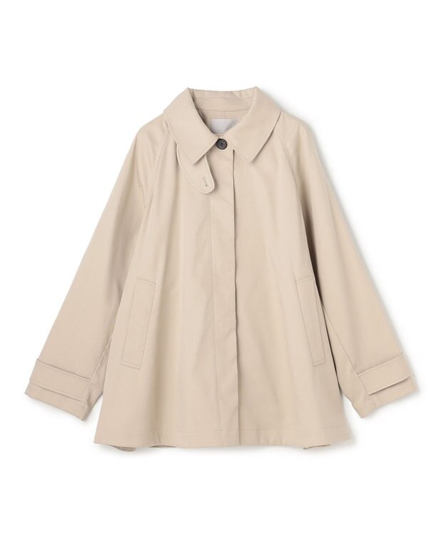 UNFILO Aライン スプリングコート ベージュ