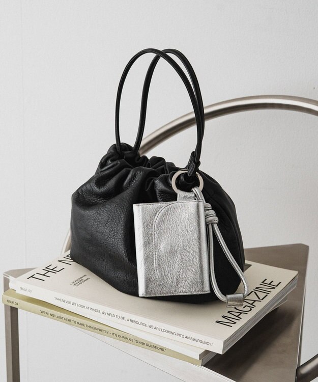 russet レザーキーリング(CE-1455) Silver