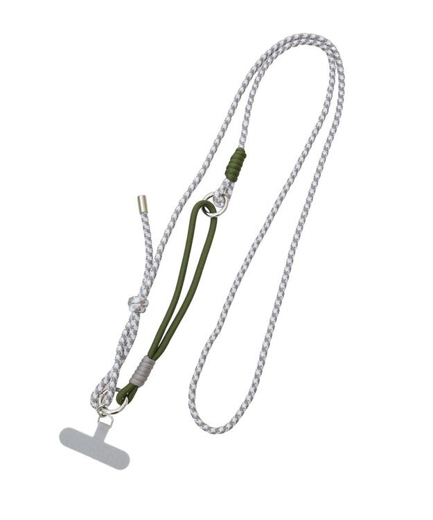 Green Parks ｅｖｅｒｙｗａｌｋ．２ＷＡＹカラーコードスマホショルダー White