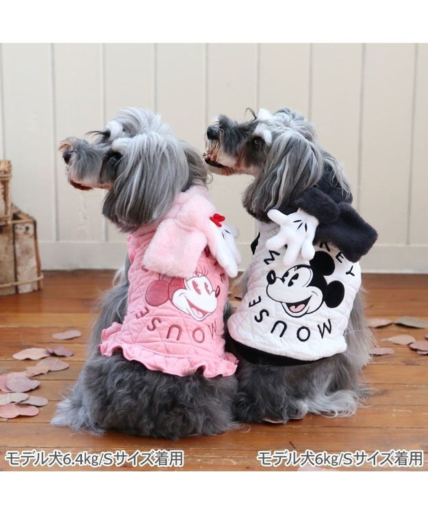 PET PARADISE ディズニー ミッキーマウス マフラー付き トレーナー 小型犬 ミッキーマウス