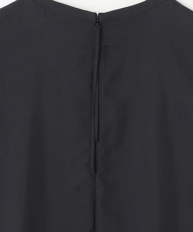 NAVE 【ReNAVE・セットアップ可/洗える/UVケア/接触冷感】フィブリルシャンブレーワンピース ブラック系