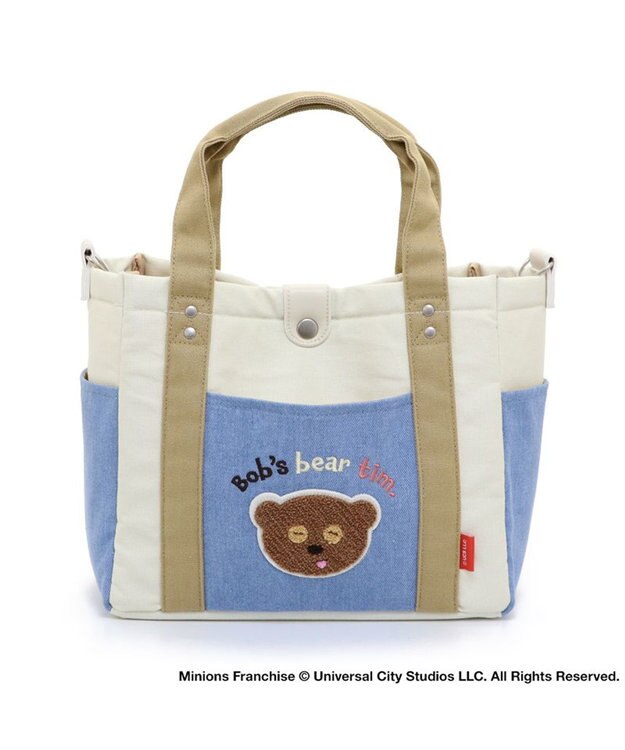 PET PARADISE  ミニオン ティム (28×24cm) お散歩ショルダーバッグ 青