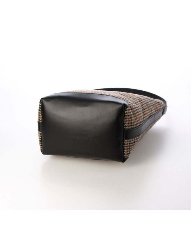 UNBILLION カシュカシュ cachecache / ツイードバケツバッグ カーキ