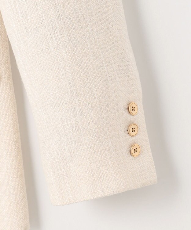 自由区 L 【セット可】ラミーブッチャー テーラードジャケット アイボリー系