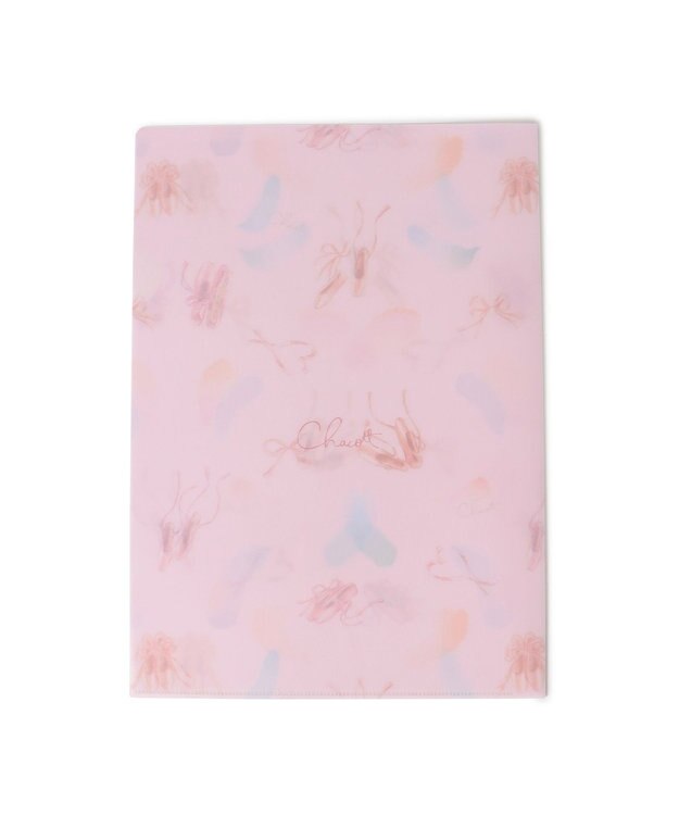 Chacott プリュームクリアファイル ロイヤルピンク