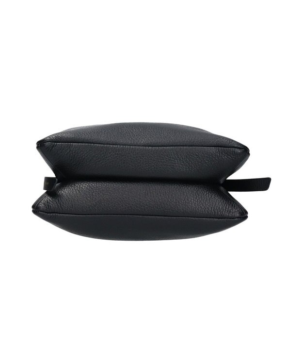 INTER-CHAUSSURES 【LORISTELLA】バンブーハンドルソフトレザーハンドバッグ ブラック