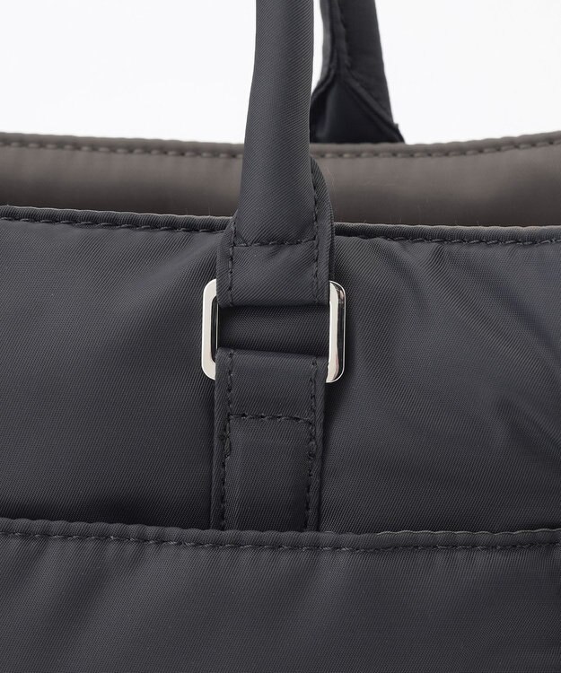 Y'SACCS ツイルナイロン　スクエアトート　Sサイズ ダークグレー