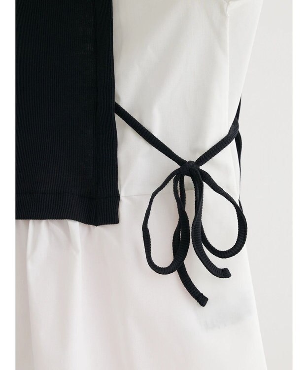 Green Parks テレコドッキングチュニック Off White