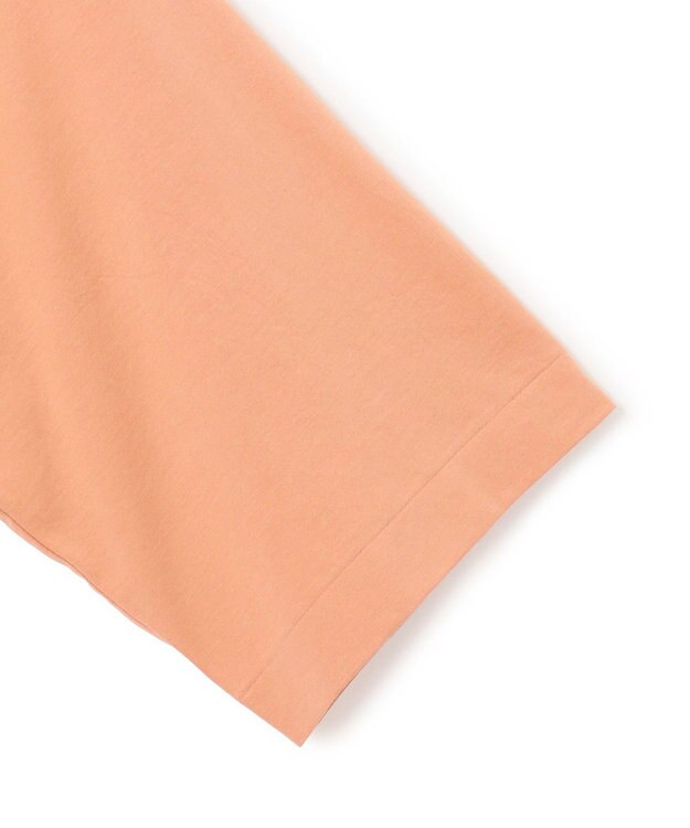 BEIGE， 【洗える・GLOW ８月号掲載】S.BABILA / スリットネックオーバーサイズTシャツ Sunset