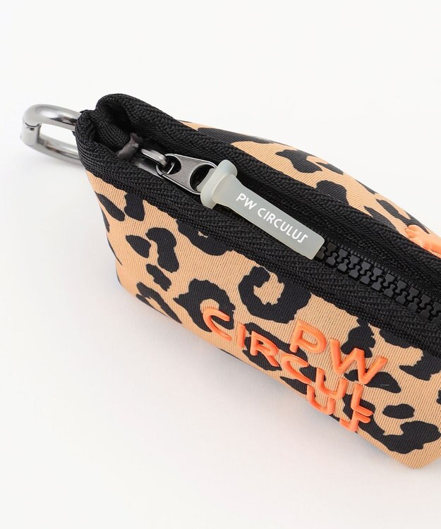 PW CIRCULUS PW LOGO ボールポーチ ゴルフ ベージュ系5