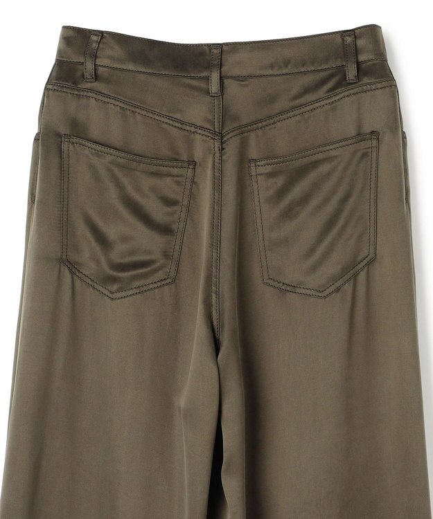 BEIGE， FRANKLIN / ドレープタックワイドパンツ Khaki