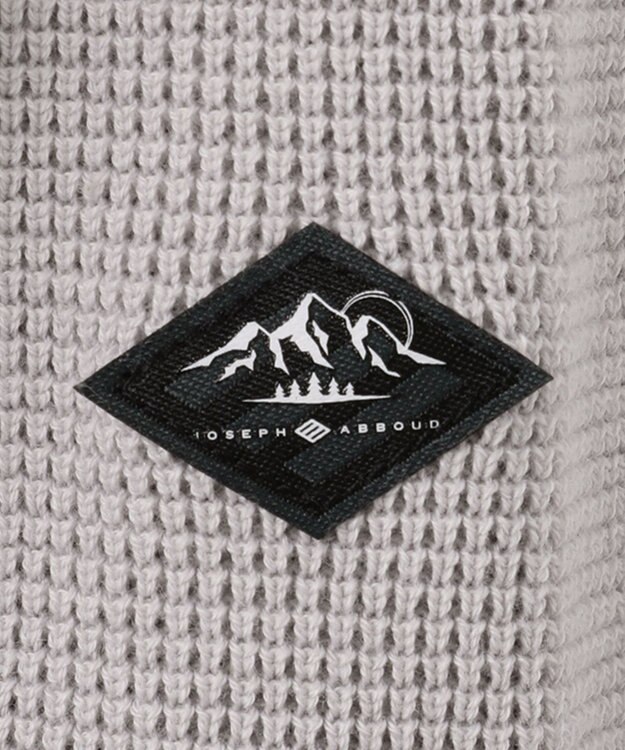 JOSEPH ABBOUD MOUNTAIN 【UNISEX】コーデュラコットン パーカー ライトグレー系