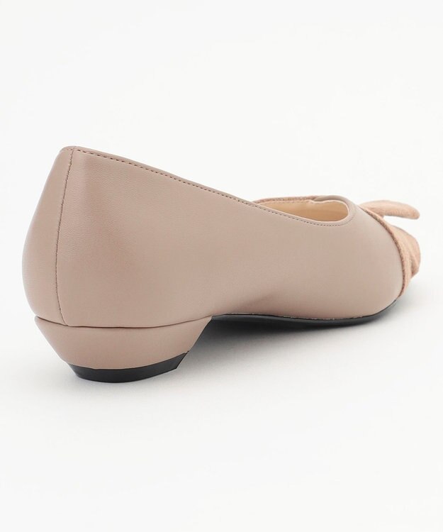 TOCCA 【大人百花掲載】【低反発クッション】FRILL PUMPS パンプス ベージュ系